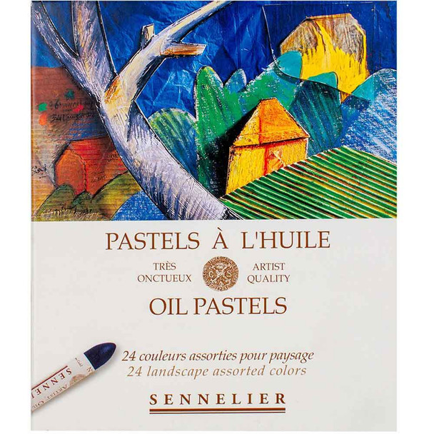Sennelier | Oil Pastels | 24 Landscape Colours Art Set - Main