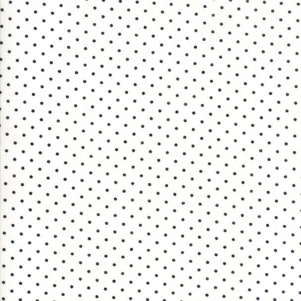 Essentially Yours | Moda Fabrics | 8654-57 | Black Dots on White