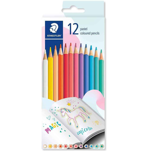 Staedtler Pastel Coloured Pencils | Pack of 12