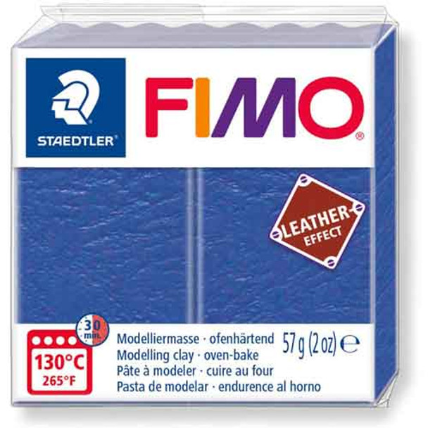 Staedtler | Fimo Leather Effect | 57g / 2oz | Indigo