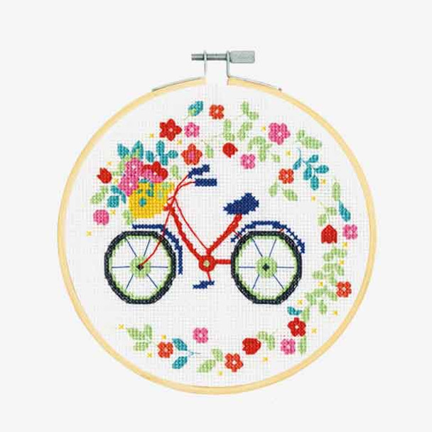 Cross Stitch Bicycle Design