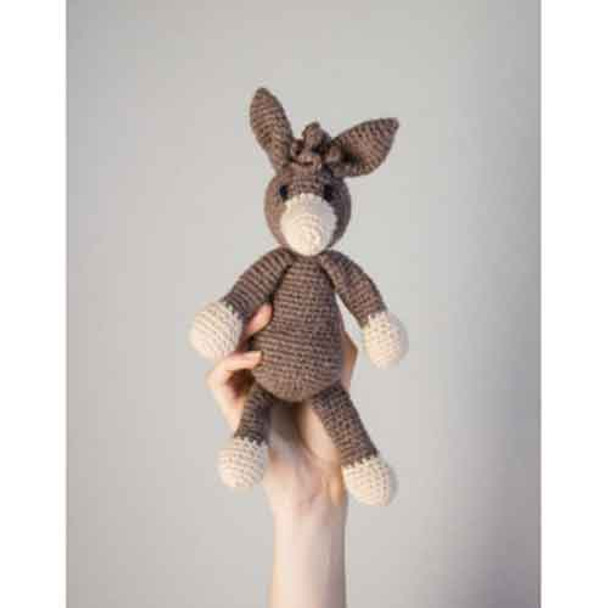 Toft Amigurumi Crochet Kits | Edward's Menagerie Animals | Kerry Lord | Angharad the Donkey
