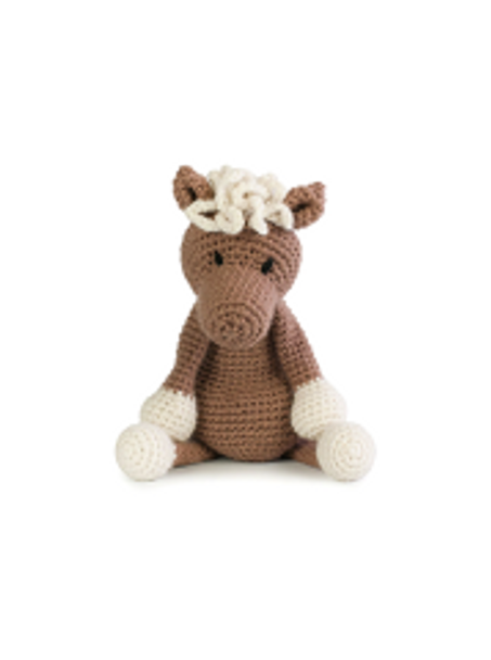 Toft Amigurumi Crochet Kits | Edward's Menagerie Animals | Kerry Lord | Chardonnay the Pony - Level 1 (Complete Beginner)