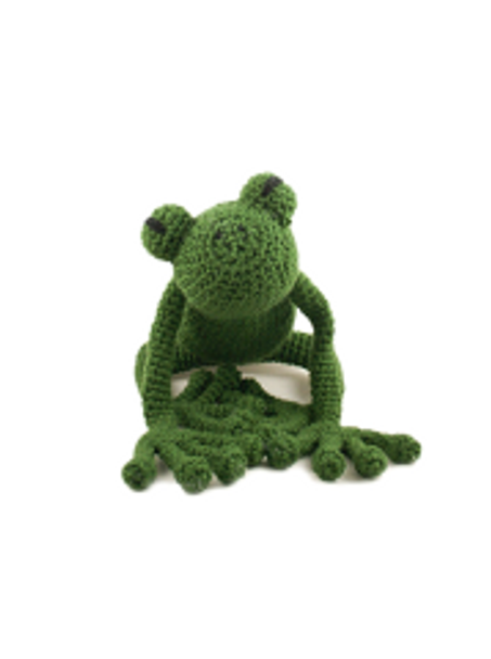 Toft Amigurumi Crochet Kits | Edward's Menagerie Animals | Kerry Lord | Robert the Frog - Level 3 (Intermediate)