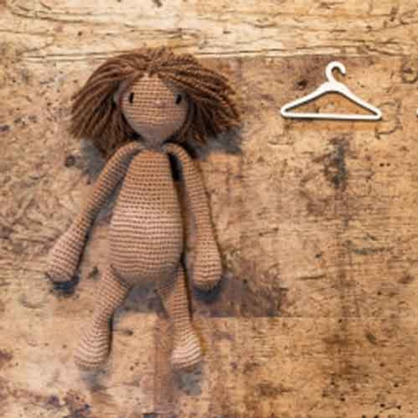 Toft Amigurumi Crochet Kits | Edward's Menagerie Animals | Kerry Lord | Doll with Bob Hair 