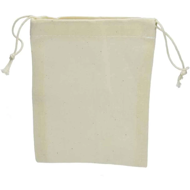 Drawstring Bag | Cotton | 10cm x 15cm | Natural | Efco