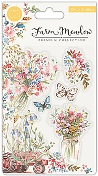 Craft Consortium | Farm Meadow | Florals Stamp Set