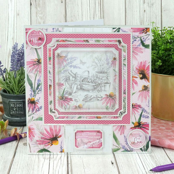 Hunkydory | Luxury Topper Set | An Artist's Garden | Plant a Little Happiness | Example