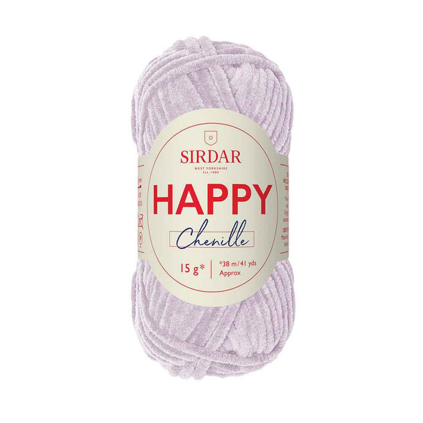 Sirdar Happy Chenille Yarn | 15g Balls | 019 Fairy Dust