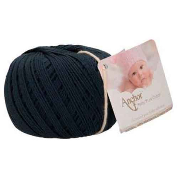 Anchor Baby Pure Cotton 4ply yarn | 50g balls | 270 Navy