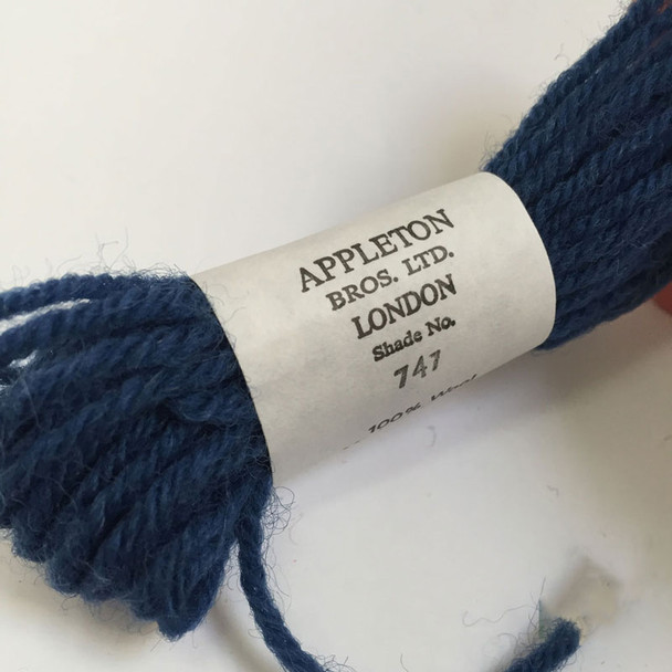 Appletons Crewel Wool in Skeins | 747 Bright China Blue