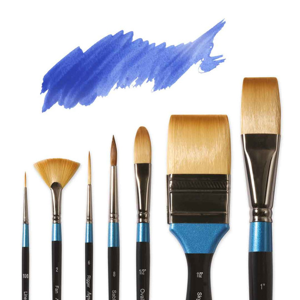 Daler Rowney | Aquafine Watercolour Brushes | Various Size / Shape - Main Image