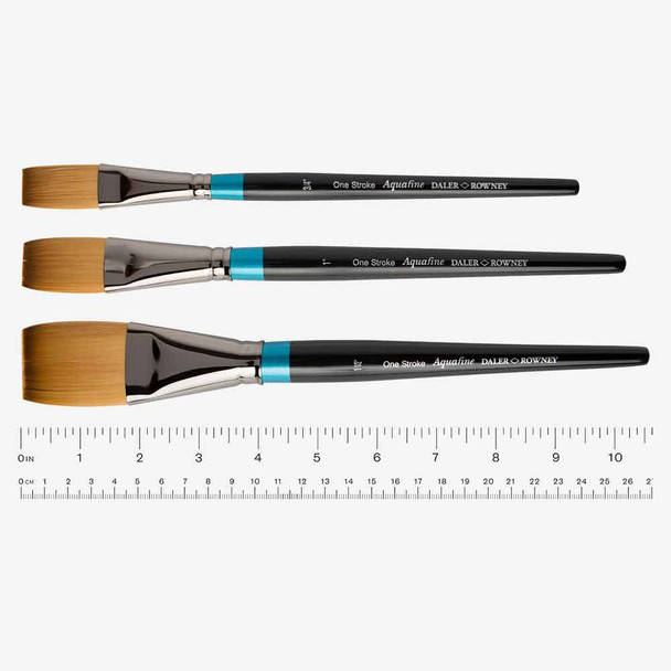 Daler Rowney | Aquafine Watercolour Brushes | One Stroke