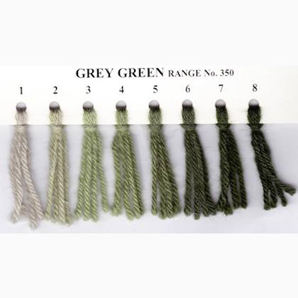 Appletons Crewel Wool in Hanks | Grey Green Shades