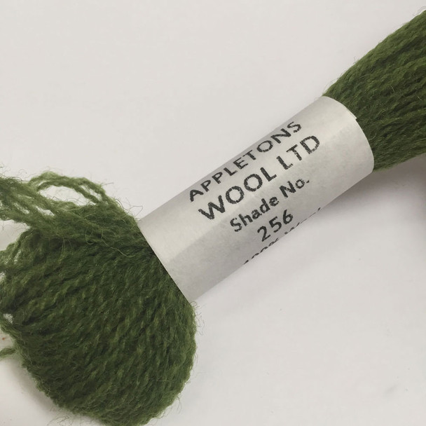 Appletons Crewel Wool in Skeins | 256 Grass Green