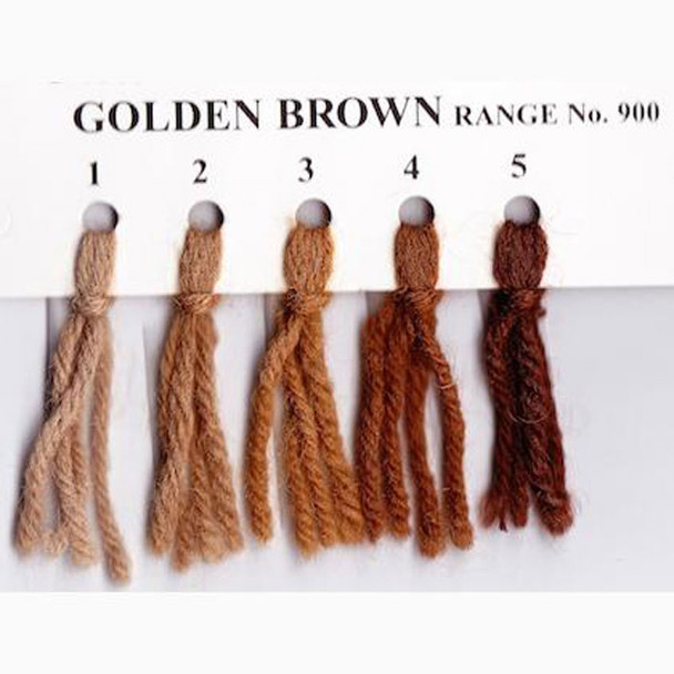 Appletons Crewel Wool in Hanks | Golden Brown