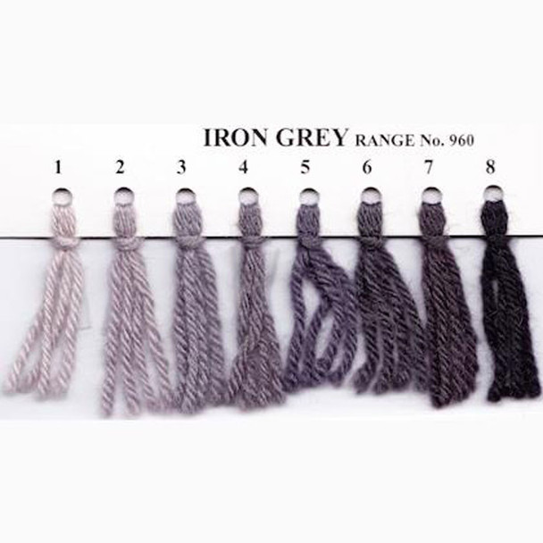 Appletons Crewel Wool in Hanks | Iron Grey - Main Image