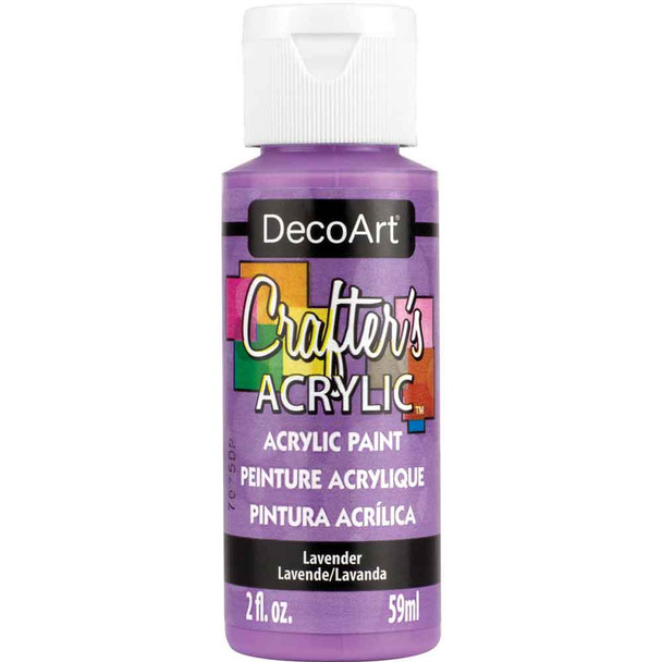 DecoArt Crafters Acrylic Paints 59ml | Lavender