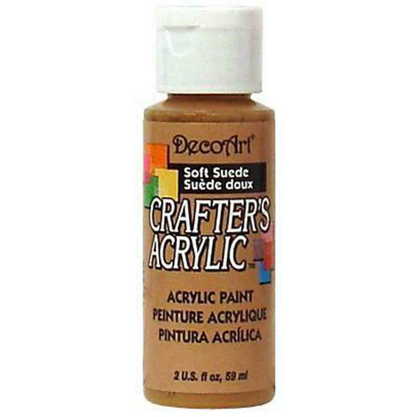DecoArt Crafters Acrylic Paints 59ml | Soft Suede