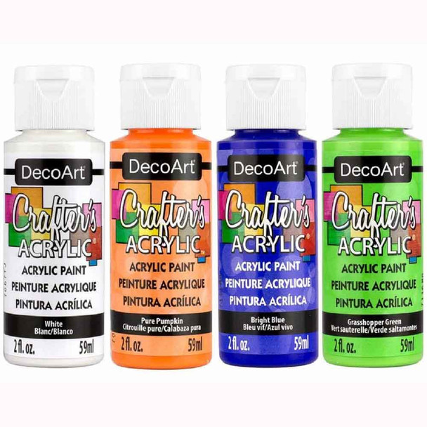 DecoArt Crafters Acrylic Paints 59ml | Various Colours - Mainn Image