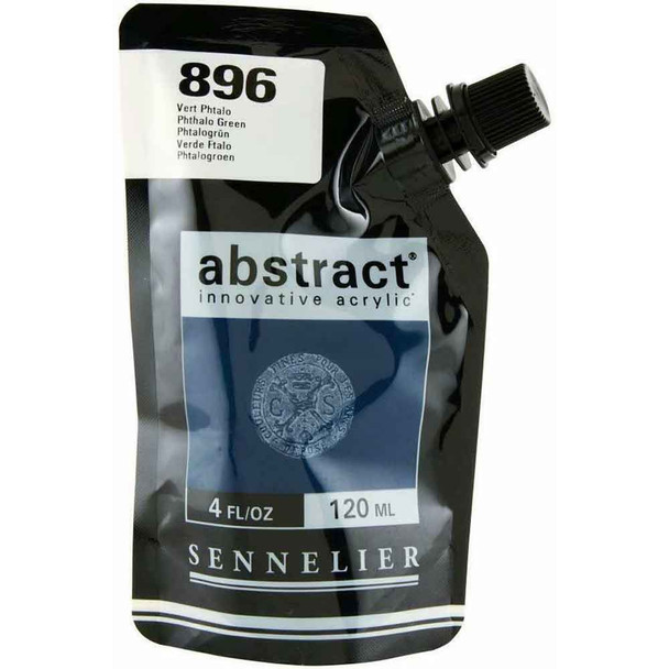 Abstract Acrylics | 120ml | Sennelier | Phthalo Green 896