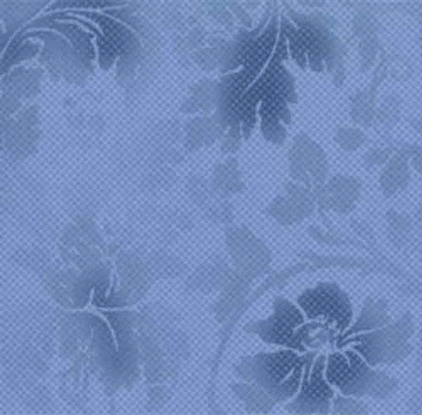 Puzzle Pieces | Moda Fabrics | 1005-20 Blue Flowers and Leaves