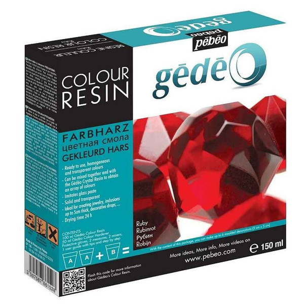 Pebeo Colour Resin 150ml | Ruby