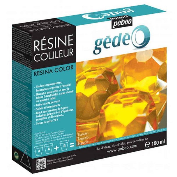 Pebeo Colour Resin 150ml | Topaz