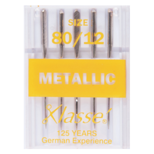 Klasse | Machine Needles | Metallic Embroidery Pack | 80/12