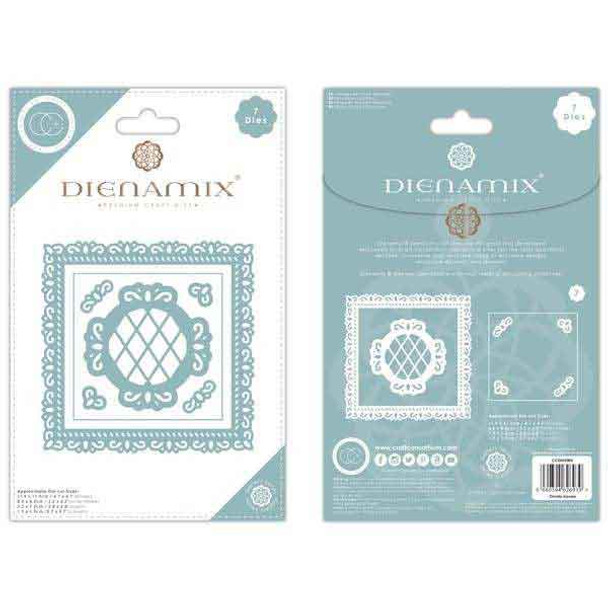 Dienamix | Craft Consortium | Ornate Square Cutting Die