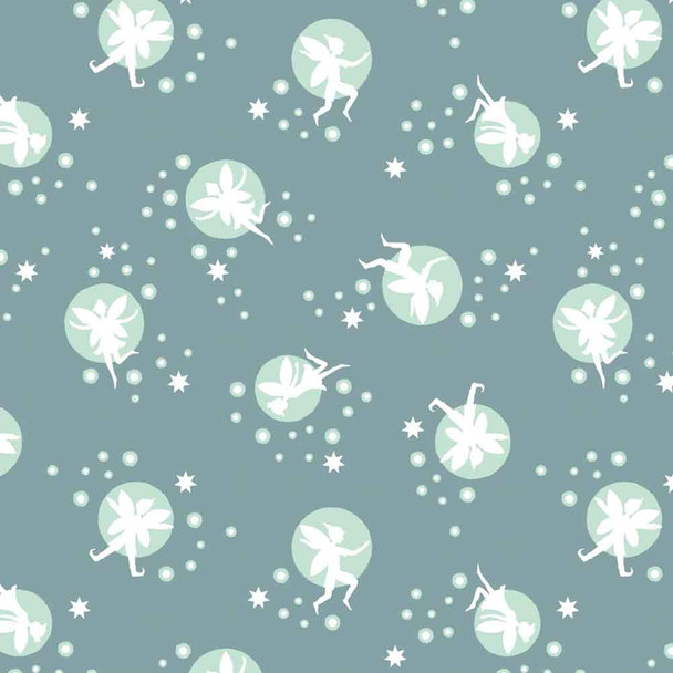 Fairy Lights | Lewis and Irene | A309.2 Fairies on Dusky Green