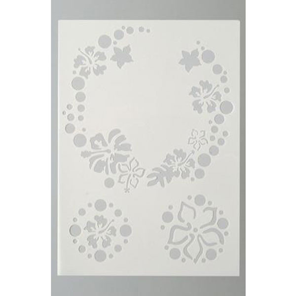 A4 Painting Stencils | Creative Emotions, Efco | Floral Garland