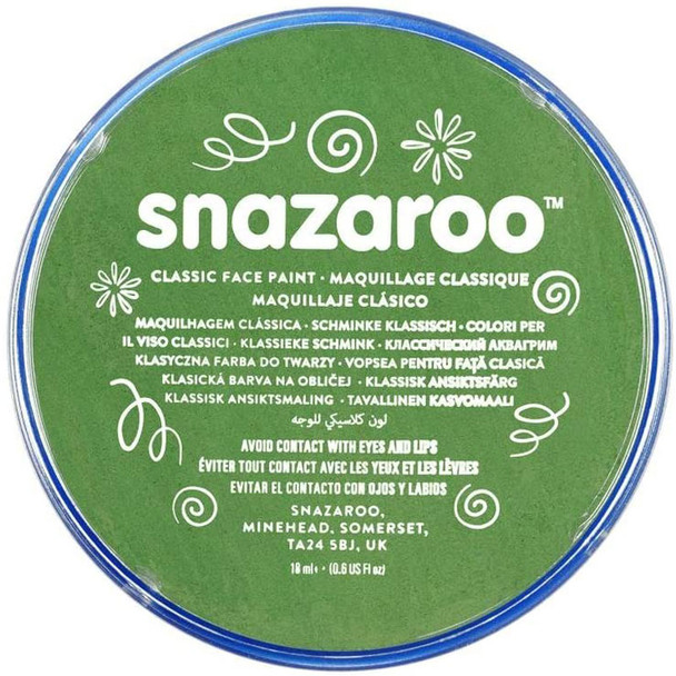 Snazaroo | Face Paint | 18ml | Grass Green