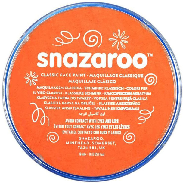 Snazaroo | Face Paint | 18ml | Orange
