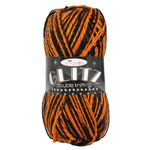 King Cole Glitz DK Knitting & Crochet Yarn | Halloween