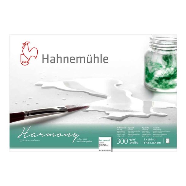 Hahnemuhle Harmony Watercolour Blocks HP | 7" x 10"
