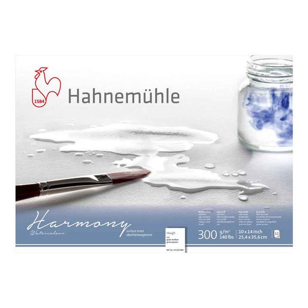 Hahnemuhle Harmony Watercolour Blocks - Rough | 10" x 14"