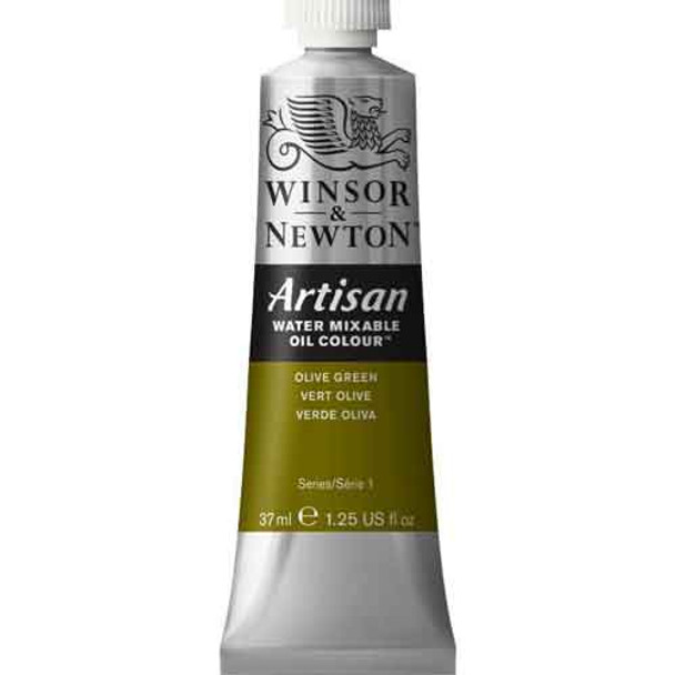 Winsor & Newton | Artisan Water Mixable Oils | 37ml | Olive Green