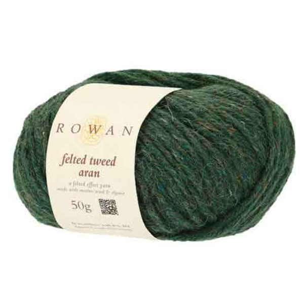 Rowan Felted Tweed Aran Yarn, 50g Balls | 782 Pine