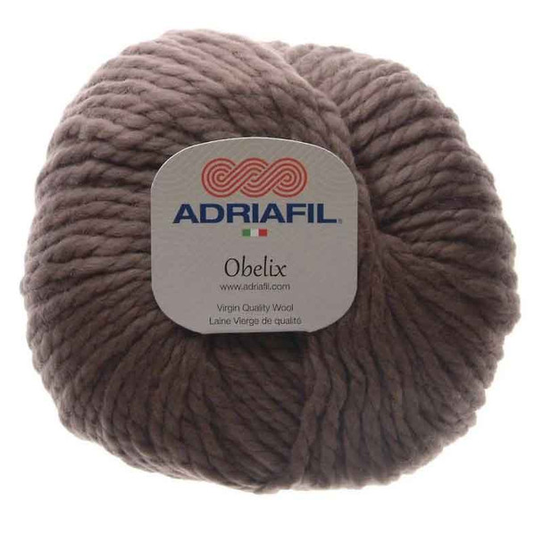 Adriafil Obelix Super Chunky Knitting Yarn, 100g Balls | 73 Hazel