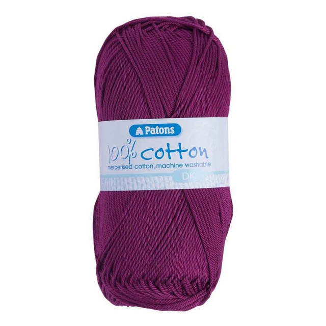 Patons 100 Cotton DK Yarn, 100g Outback Yarns