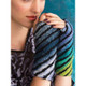 06 Striped Mitts Knitting Pattern | Noro Kureyon/A La Mode | Digital Download - Main Image