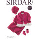 Coat, Hat, Bootees and Blanket Knitting Pattern | Sirdar Snuggly 4 Ply 4939 | Digital Download - Main Image