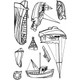 Picture This | A6 Stamps | Little Boats