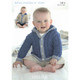 Baby/Boys Jackets Knitting Pattern | Sirdar Snuggly DK 1813 | Digital Download - Main Image