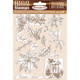 Natural Rubber Stamp Set | Winter Tales | Dorota Kotowicz | Stamperia | Poinsettia