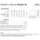 Girl's Ponchos Knitting Pattern | Sirdar Snuggly DK 4702 | Digital Download - Pattern Table