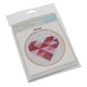 Trimits | Felt Counted Cross Stitch Hoop Kit | Geo Heart - Main Image