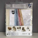 Vervaco | Counted Cross Stitch Kits | Birth Record | Booties - Inside Kit