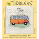 Tiddlers Mini Cross Stitch Kits | Mouseloft | Orange Camper Van - Main Image